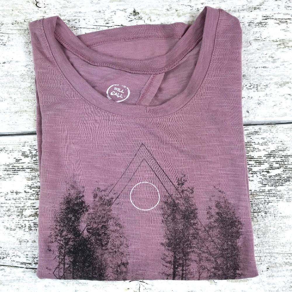 Will Call ~ Open Back Tee